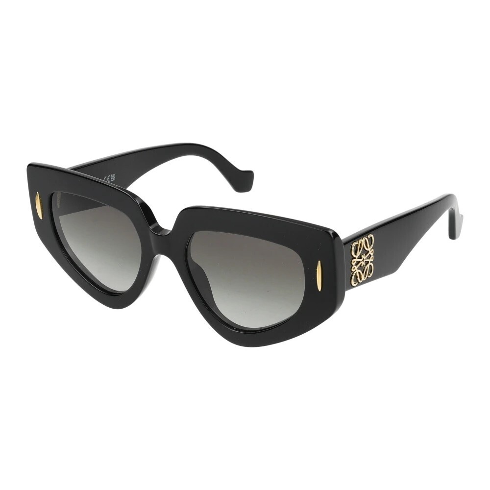 Loewe Lw40155i Sunglasses Shiny Black Acetate/Metal
